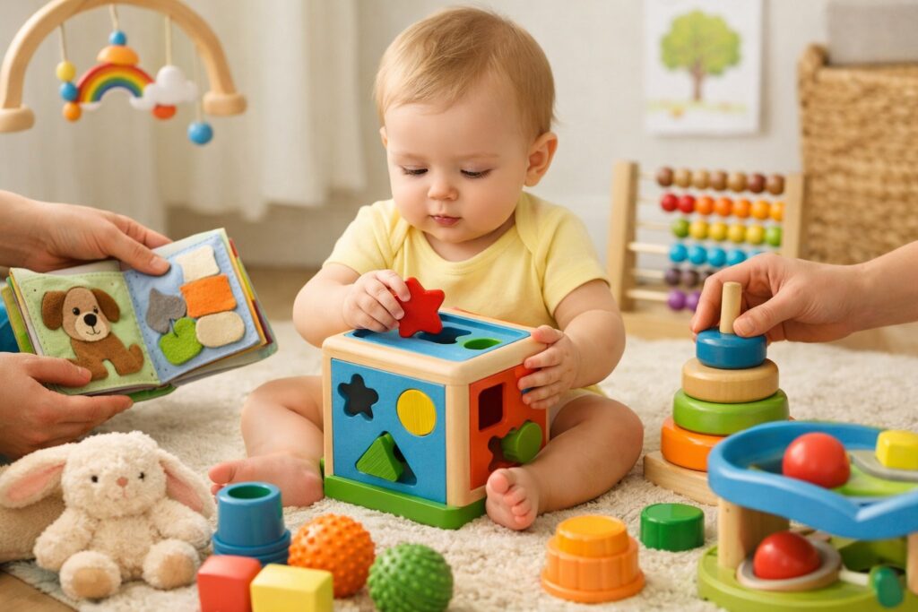 How to Choose Age-Appropriate Toys That Help Your Baby Learn
